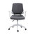 Height Adjustable Mid Back Office Chair, Grey