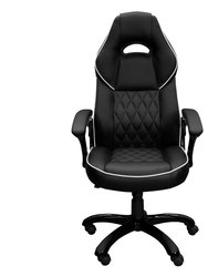 High Back Executive Sport Race Office Chair, Black