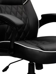 High Back Executive Sport Race Office Chair, Black