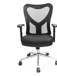 High Back Mesh Office Chair With Chrome Base