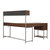 L-Shape Desk With Hutch And Storage