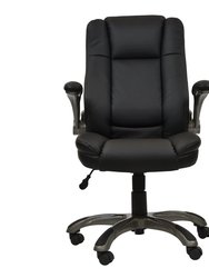 Medium Back Executive Office Chair With Flip-up Arms