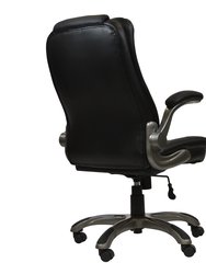 Medium Back Executive Office Chair With Flip-up Arms