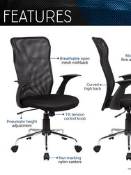 Medium Back Mesh Assistant Office Chair