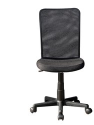 Mesh Task Office Chair, Black - Black