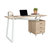 Modern Design Computer Desk with Storage - Sand - Brown