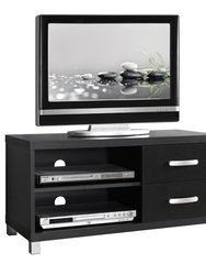 Modern TV Stand With Storage For TVs Up To 40" - Two Drawers & Two Shelves