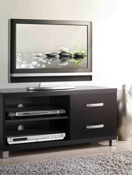 Modern TV Stand With Storage For TVs Up To 40" - Two Drawers & Two Shelves