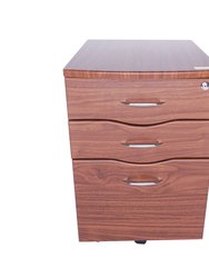 Rolling Storage And File Cabinet