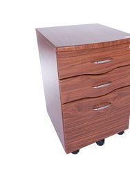 Rolling Storage And File Cabinet