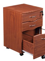 Rolling Storage And File Cabinet