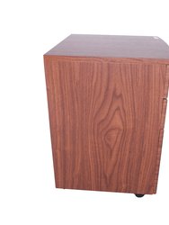 Rolling Storage And File Cabinet