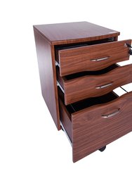 Rolling Storage And File Cabinet