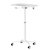 Sit To Stand Mobile Laptop Computer Stand With Height Adjustable And Tiltable Tabletop