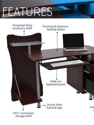 Stylish Computer Desk With Storage