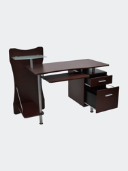 Stylish Computer Desk With Storage