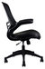 Stylish Mid-Back Mesh Office Chair With Adjustable Arms