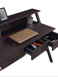 Writing Desk With Storage, Wenge