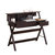 Writing Desk With Storage, Wenge - Brown