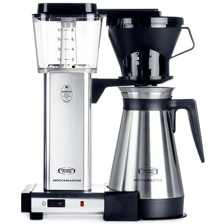 KBT Coffee Maker - Polished Silver