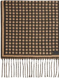 London JASONY Dot Woven Scarf MXV, Camel - Brown