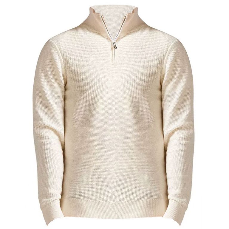 Meaddo Natural Pullover Sweater - Ivory