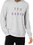 Men Sonics Crew Neck Pullover Sweater In Grey - Grey