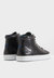 Men's Monerrk High-Top Sneaker In Leather Black