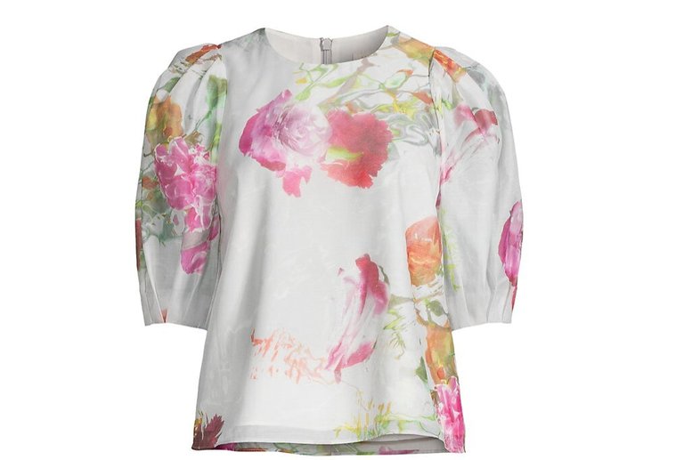 Ted Baker Ayymee Blouse White - Multicolor