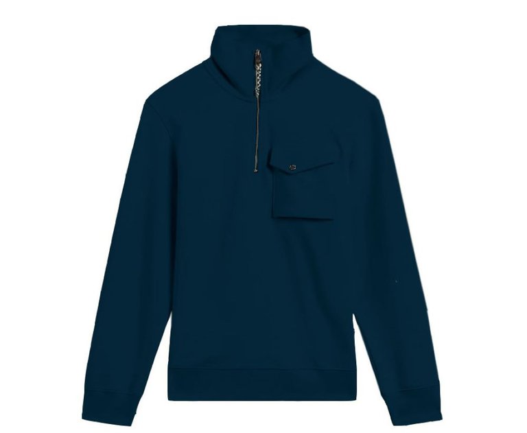 Ted Baker Ecos Sweatshirt Navy - Navy