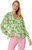 Ted Baker Ellerie Swing Blouse with Blouson Sleeve Green - Green