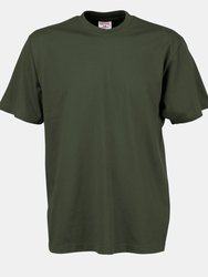 Mens Short Sleeve T-Shirt - Forest Green