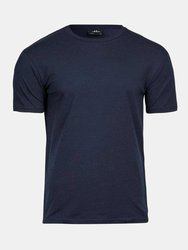 Mens Stretch T-Shirt - Navy Blue