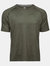 Tee Jays Mens Cool Dry Short Sleeve T-Shirt (Olive Melange) - Olive Melange