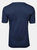 Tee Jays Mens Interlock Short Sleeve T-Shirt (Navy Blue)