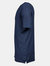 Tee Jays Mens Interlock Short Sleeve T-Shirt (Navy Blue)