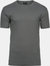 Tee Jays Mens Interlock Short Sleeve T-Shirt (Powder Grey) - Powder Grey