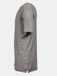 Tee Jays Mens Interlock Short Sleeve T-Shirt (Stone)