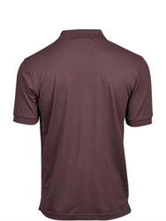 Tee Jays Mens Luxury Stretch Pique Polo Shirt (Grape)