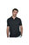 Tee Jays Mens Luxury Stretch V Neck Polo Shirt - Black