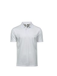 Tee Jays Mens Power Polo Shirt (White) - White