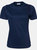 Tee Jays Womens/Ladies Interlock Short Sleeve T-Shirt (Navy Blue) - Navy Blue