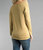 Lightweight V Neckline Sweater With Stars In Mustard