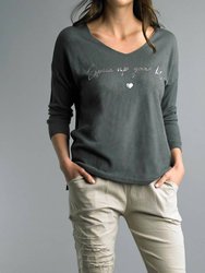 Spice Up Your Life Sweater - Grey