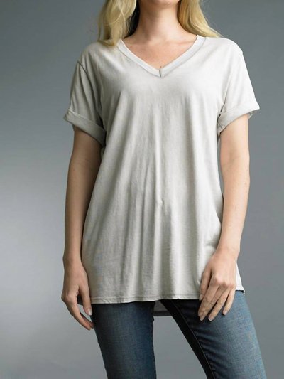 TEMPO PARIS V Neck Soft Tunic Tee product