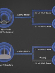 Tenda AC23 AC2100 Smart WiFi Router - Dual Band Gigabit Wireless (up to 2033 Mbps) Compatible with Alexa