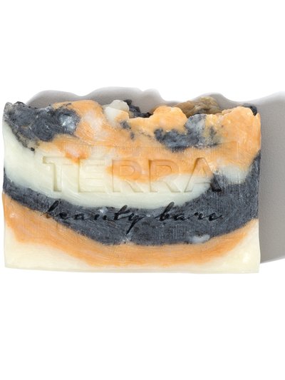 Terra Beauty Products Marble Activated Charcoal Facial Bar with Brazilian Yellow Clay 4oz product