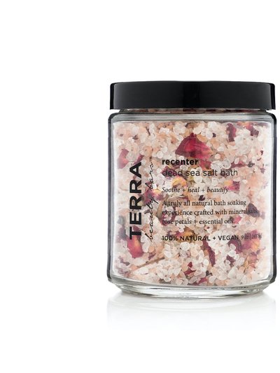 Terra Beauty Products Recenter Mineral Salt Bath Soak product