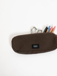 Bataí Organic Cotton Pencil Bag - New To The collection - Chestnut Brown