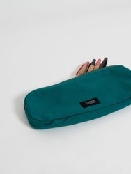 Bataí Organic Cotton Pencil Bag - New To The collection - Deep Sea Teal